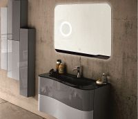 Товар: Зеркало Relisan Pandora 800х600 с подсветкой с сенсорным выключателем и увеличением арт-Гл000024327 - фото 2 Зеркало Relisan Pandora 800х600 с подсветкой с сенсорным выключателем и увеличением арт-Гл000024327 — фото 2, Зеркала в ванную комнату