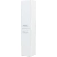 Шкаф пенал Aquanet Лукка 30 178953 подвесной Белый глянцевый — фото 3, Пеналы для ванной комнаты