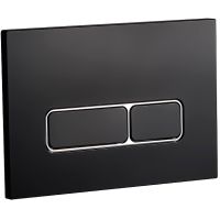 Клавиша смыва Royce Pro RCT-110511BL Черная матовая — фото 1, Комплектующие для душевого оборудования