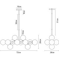 Товар: Люстра Artelamp Bolla-piccolo A3988SP-12AB Белая Античная бронза - фото 4 Люстра Artelamp Bolla-piccolo A3988SP-12AB Белая Античная бронза — фото 4, Люстры