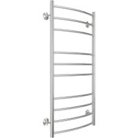 Водяной полотенцесушитель Terminus Классик П10 500x1000 4670078544049 Хром, нижнее подключение, G 1/2" ВР — фото 1, Водяные полотенцесушители