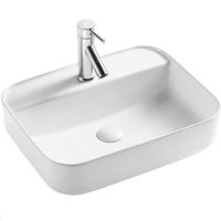 Раковина WeltWasser Elbach 2231 50 10000003823 Белый глянец — фото 1, Раковины накладные