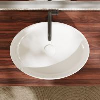 Товар: Раковина-чаша Hansgrohe Xuniva D 55 60165450 Белая - фото 5 Раковина-чаша Hansgrohe Xuniva D 55 60165450 Белая — фото 5, Раковины