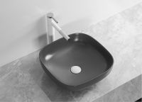 Товар: Раковина-чаша Ceruttispa 42 CR2677 СТ9536 Черная матовая - фото 2 Раковина-чаша Ceruttispa 42 CR2677 СТ9536 Черная матовая — фото 2, Раковины