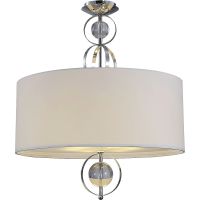 Потолочный светильник Crystal Lux Paola PL6 Белый Хром — фото 1, Светильники