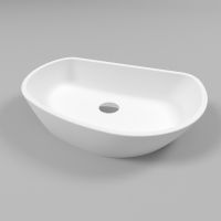 Раковина-чаша Whitecross Ametrine 60 0718.060037.200 Белая матовая — фото 2, Раковины