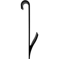 Набор вешалок на полотенцесушитель Altasan Vnp VNPblack4s Черный — фото 2, Крючки для полотенец