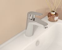 Смеситель для раковины Vitra Flow Round A42923EXP Хром — фото 2, Смесители