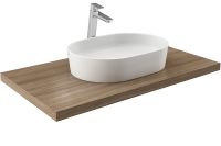 Раковина-чаша Ravak Moon 2 56 XJN01300002 Белая — фото 6, Раковины накладные