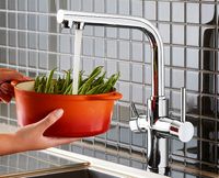 Смеситель для кухни Vitra Split A42144EXP Хром — фото 2, Смесители для кухни