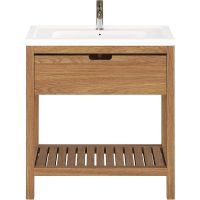 Тумба под раковину Creto Provence Family 85 9-1008WF Wood — фото 1, Мебель для ванной