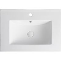 Тумба с раковиной Orange Line 60 Li-60Tug+Ra подвесная Графит матовый — фото 8, Тумбы с раковиной