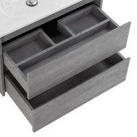 Тумба под раковину BelBagno Kraft 70 KRAFT-700-2C-SO-CG подвесная Cemento Grigio — фото 6, Тумбы под раковину