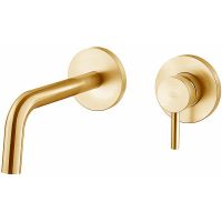 Товар: Смеситель для раковины Paffoni Light LIG105HGSP70 Золото медовое брашированное - фото 1 Смеситель для раковины Paffoni Light LIG105HGSP70 Золото медовое брашированное — фото 1, Смесители для раковины