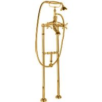 Смеситель для ванны Cezares Nostalgia NOSTALGIA-VDPS-03/24-M Золото 24 карат — фото 3, Смесители
