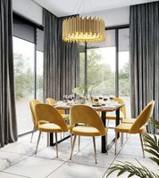 Подвесной светильник Maytoni Modern Coliseo MOD136PL-06BS Латунь — фото 4, Подвесные светильники