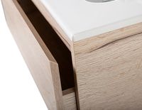 Тумба под раковину BelBagno Kraft 50 KRAFT-500-2C-SO-RGB подвесная Rovere Galifax Bianco — фото 5, Тумбы под раковину