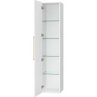 Шкаф пенал Brevita Alicante 35 ALI-05035-01 подвесной Белый матовый — фото 6, Мебель для ванной