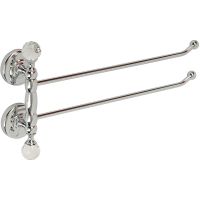 Полотенцедержатель Migliore Amerida 16586 поворотный Хром с кристаллами Swarovski — фото 1, Полотенцедержатели