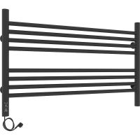 Электрический полотенцесушитель Laris Оливия ЧКЧ8 800x500 L 73207628 Черный муар — фото 1, Электрические полотенцесушители
