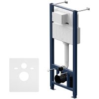 Товар: Комплект унитаза с инсталляцией AM.PM Spirit V2.0 CK70HA с сиденьем Микролифт с клавишей смыва Хром с гигиеническим душем и аксессуарами для ванной комнаты - фото 19 Комплект унитаза с инсталляцией AM.PM Spirit V2.0 CK70HA с сиденьем Микролифт с клавишей смыва Хром с гигиеническим душем и аксессуарами для ванной комнаты — фото 19, Комплекты унитаз + инсталляция