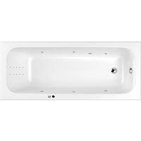 Акриловая ванна Whitecross Vibe 170x70 0105.170070.100.LINENANO.CR с гидромассажем — фото 1, Ванны