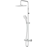 Душевая система AM.PM Func F078F400 с термостатом Хром — фото 19, Душевые стойки