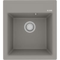 Кухонная мойка Lemark Hanka 450 9910009 Грей — фото 1, Кухонные мойки