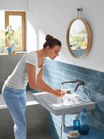 Смеситель для раковины Hansgrohe Novus Хром арт-71127000 — фото 5, Смесители для раковины