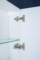 Зеркальный шкаф Aquanet Орлеан 60 R 183076 Белый — фото 12, Зеркальные шкафы в ванную