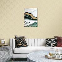 Обои Bruno Zoff Silver 60112-3 Фольга на флизелине (1,06*10,05)  Бежевый, Ромб — фото 3, Обои для стен