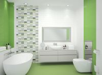 Керамическая плитка Azori Элара Бьянка 503941201 настенная 20,1х40,5 см — фото 2, Керамическая плитка