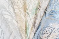 Обои Артекс Хлоя 10708-04 Винил на флизелине (1,06*10,05) Коричневый/Золото, Листья — фото 7, Обои для стен