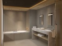 Зеркало Jacob Delafon Parallel 60 EB1430-NF с подсветкой и подогревом с сенсорным выключателем и часами — фото 4, Зеркала в ванную комнату