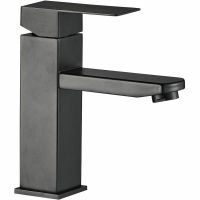 Товар: Смеситель для раковины WesnaArt Kubus KUB13-210Black Черный матовый - фото 1 Смеситель для раковины WesnaArt Kubus KUB13-210Black Черный матовый — фото 1, Смесители