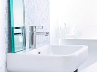 Смеситель для раковины Hansgrohe Metris S 31060000 Хром — фото 6, Смесители