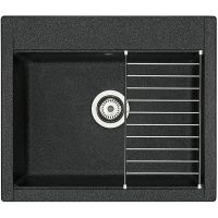 Кухонная мойка Aquaton Делия 60 1A715232LD210 Графит — фото 2, Кухонные мойки