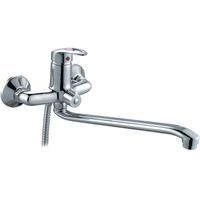 Смеситель для ванны Frap H39 F2239-B универсальный Хром — фото 2, Смеситель для ванны