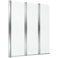 Товар: Шторка на ванну Excellent Fliper 120 L KAAX.1309.1200.LE профиль Хром стекло прозрачное - фото 1 Шторка на ванну Excellent Fliper 120 L KAAX.1309.1200.LE профиль Хром стекло прозрачное — фото 1, Неподвижные шторки для ванной