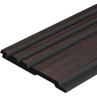 Декоративная панель HIWOOD LV128 BR395K 2700x120x12 мм — фото 1, Панели