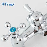 Смеситель для ванны Frap H08 F2708 универсальный Хром — фото 3, Смеситель для ванны