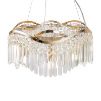 Товар: Люстра Maytoni Diamant Crystal Gracia DIA201PL-06G Прозрачная Золото - фото 2 Люстра Maytoni Diamant Crystal Gracia DIA201PL-06G Прозрачная Золото — фото 2, Люстры