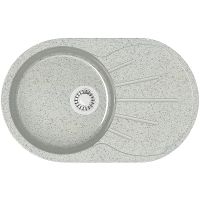 Кухонная мойка Bergg Z110 B110Q010 Светло-серая — фото 1, Кухонные мойки