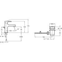 Товар: Смеситель для раковины Jacob Delafon Strayt E8776-CP Хром - фото 4 Смеситель для раковины Jacob Delafon Strayt E8776-CP Хром — фото 4, Смесители
