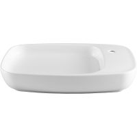 Раковина Allen Brau Liberty 2 70 4.32012.21 Белая матовая — фото 8, Раковины накладные