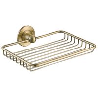 Полка корзина Timo Nelson 160022/02 Антик — фото 1, Полки для ванной и душа