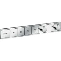 Смеситель для душа Hansgrohe RainSelect 15382000 с термостатом Хром — фото 1, Смесители