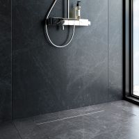 Душевой лоток AM.PM PrimeFlow 70 W02SC-U11-070-04SB с решеткой Хром матовый / под плитку Tile — фото 16, Душевые лотки