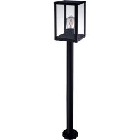 Ландшафтный светильник Artelamp Belfast A4569PA-1BK Прозрачный Черный — фото 1, Уличное освещение