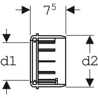 Товар: Переходная муфта Geberit PE 367.928.16.1 Черная - фото 3 Переходная муфта Geberit PE 367.928.16.1 Черная — фото 3, Прочие комплектующие для слива и канализации